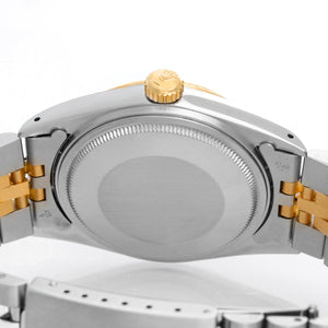 Men's Automatic Rolex Datejust Steel & Gold 2-Tone Watch 16013