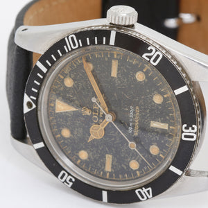 Rolex Vintage Rare Stainless Steel " James Bond " Submariner  Ref. 6536 / 1