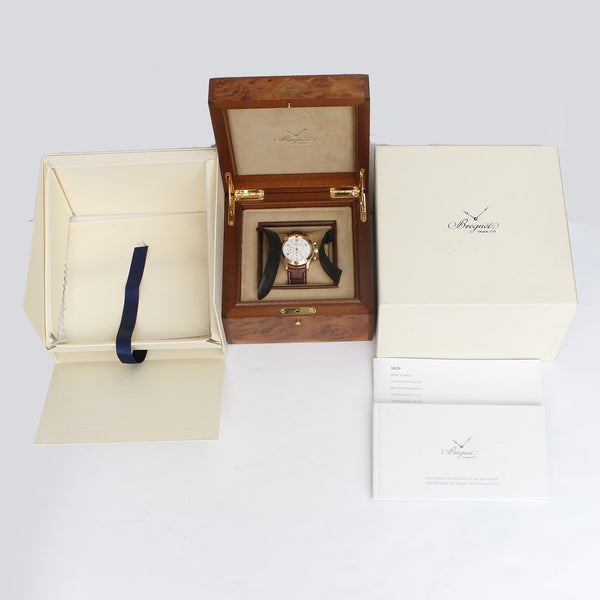 Breguet Type XX Transatlantique Chronograph Men's Rose Gold Watch Ref. 3820