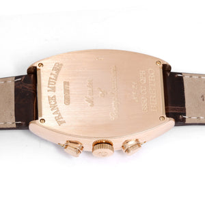 Franck Muller 18k Rose Gold Perpetual Moonphase Bi-Retro Chronograph 6850