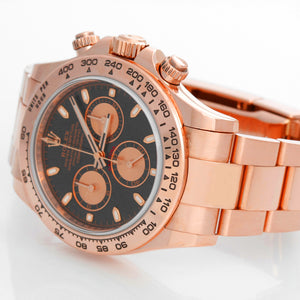 Rolex Cosmograph Daytona Men's Rose Gold Watch 116505