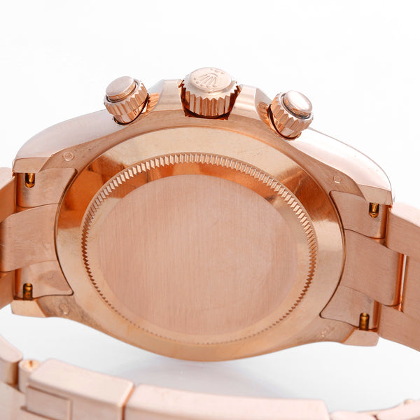 Rolex Cosmograph Daytona Men's Rose Gold Watch 116505