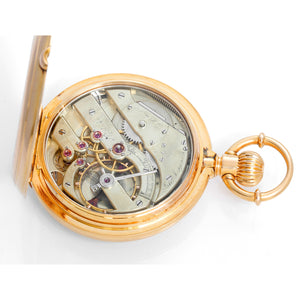 Jules Jurgensen 18K Yellow Gold Oversize Pocket Watch