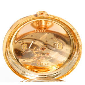 Jules Jurgensen 18K Yellow Gold Oversize Pocket Watch