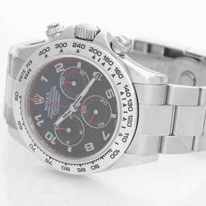 Rolex Cosmograph Daytona Men's 18k White Gold Watch 116509