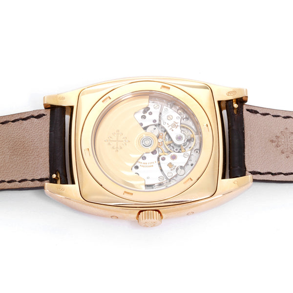 Patek Philippe Gondolo Calendario Annual Calendar Men's 18k Rose Gold Moonphase AM/PM Watch 5135R