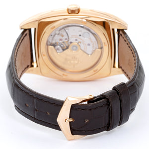 Patek Philippe Gondolo Calendario Annual Calendar Men's 18k Rose Gold Moonphase AM/PM Watch 5135R