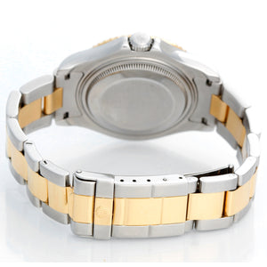 Rolex Yacht - Master Midsize 2-Tone Watch 168623 Blue Dial