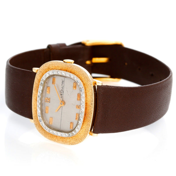 Jaeger LeCoultre 14K Yellow Gold Manual Winding Watch