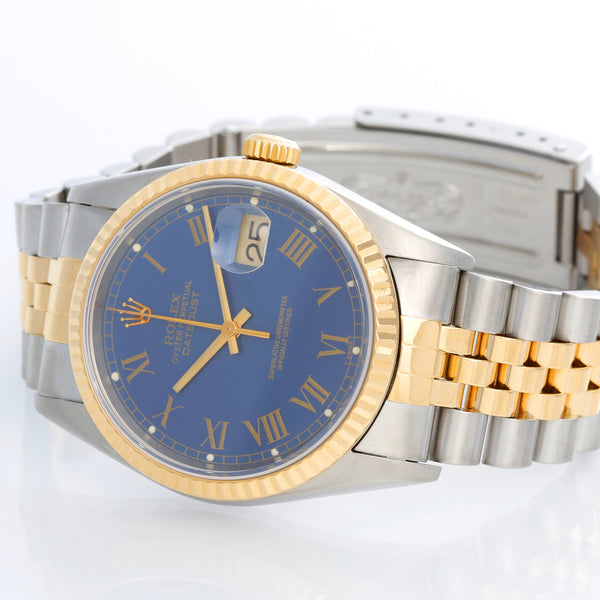 Rolex Two Tone Datejust Men's 16233