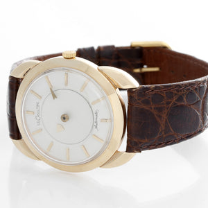 Jaeger Le-Coultre Mystery 14K Yellow Gold Men's Watch