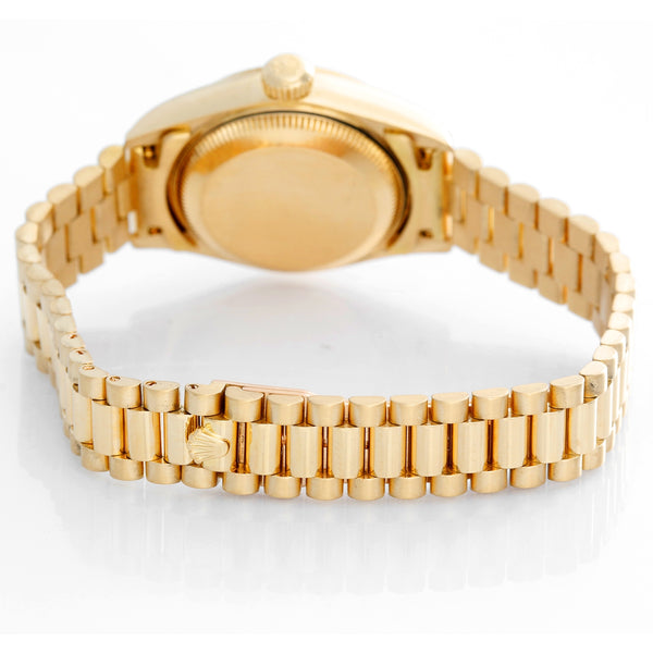 Rolex Ladies President 18k Yellow Gold Watch 79178 Champagne Dial