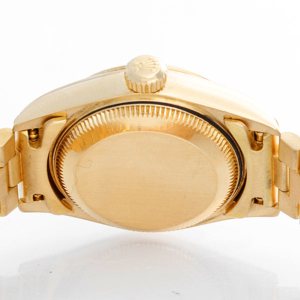 Rolex Ladies President 18k Yellow Gold Watch 79178 Champagne Dial
