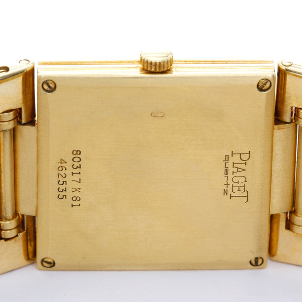 Piaget 18K Yellow Gold Dancer Men's Watch Ref. 80317 K81