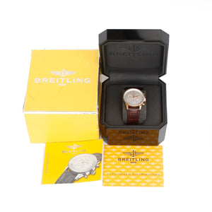Breitling 18K Yellow Gold Navitimer Montbrillant Chronograph Men's Watch H 41330