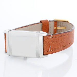 Jaeger Reverso Silver Dial Mens Watch 2500.8.86