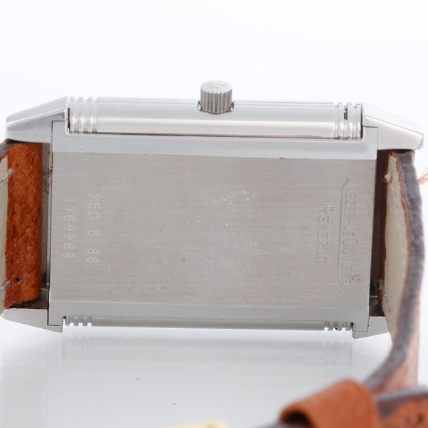 Jaeger Reverso Silver Dial Mens Watch 2500.8.86