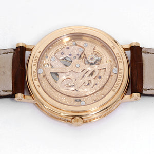 Breguet Classique Moonphase 18k Rose Gold Men's Watch 3137BR/11/986