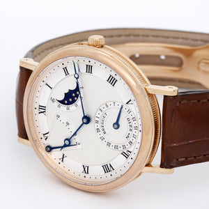Breguet Classique Moonphase 18k Rose Gold Men's Watch 3137BR/11/986