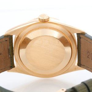 18k Gold Rolex President Day-Date Men's Watch 18238 Cream Dial