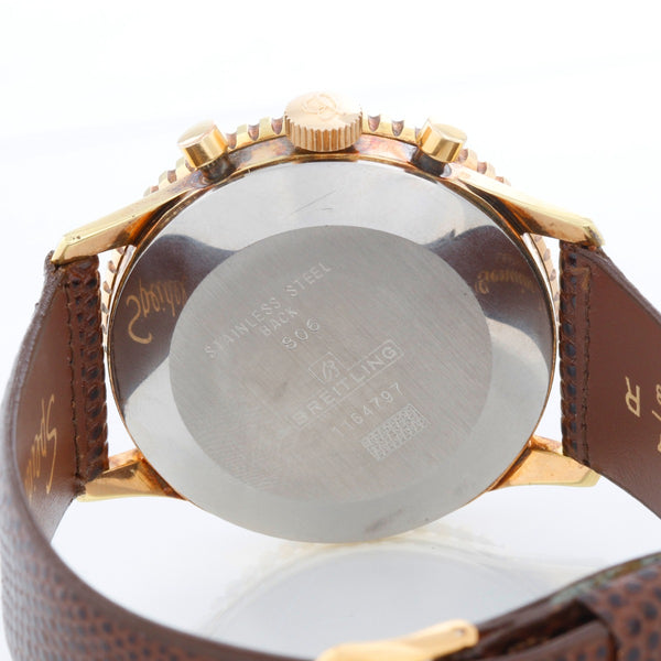 Vintage Breitling Navitimer Men's Steel Chronograph Watch 806