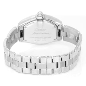 Cartier Roadster Ladies 18K White Gold Diamond Watch WE5002X2