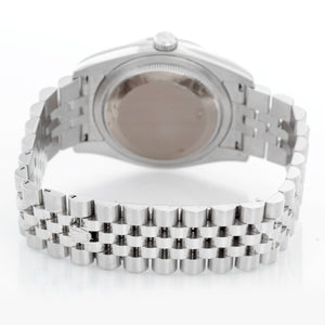 Rolex Datejust Diamond Bezel Pink Floral Dial  Men's Watch 116244