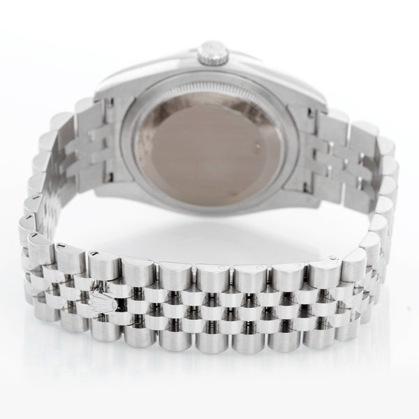 Rolex Datejust Diamond Bezel Pink Floral Dial  Men's Watch 116244