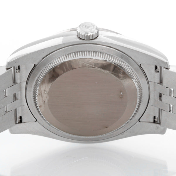 Rolex Datejust Diamond Bezel Pink Floral Dial  Men's Watch 116244