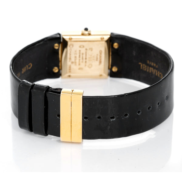 Chanel Matelasse 18 K Yellow Gold Ladies Watch