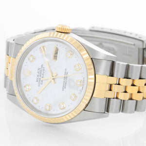 Rolex Men's Two Tone Datejust 16233
