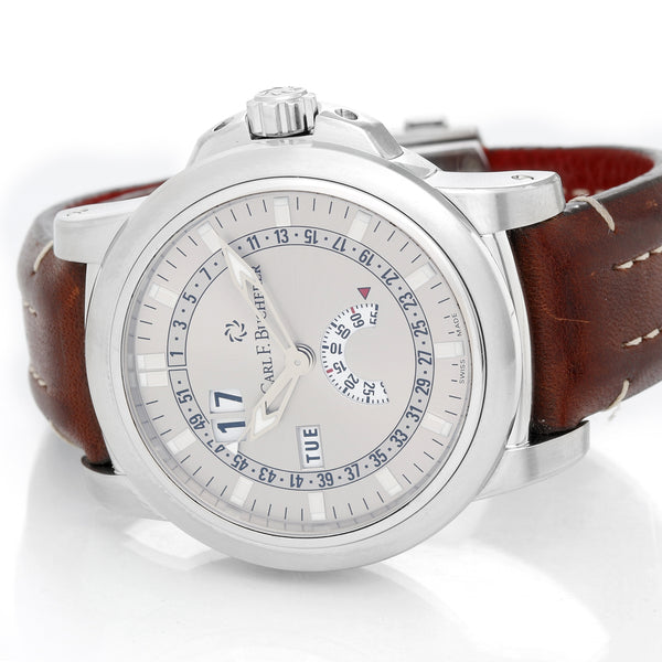 Carl F. Bucherer Patravi Calendar Stainless Steel Men's Watch