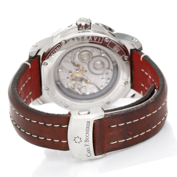 Carl F. Bucherer Patravi Calendar Stainless Steel Men's Watch