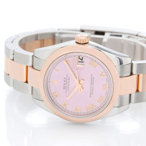 Rolex Ladies Datejust Steel & Rose Gold  Watch 178241