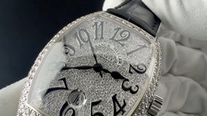 Franck Muller Casablanca 18K White Gold Diamond Watch 7880 SC DT D6 CD