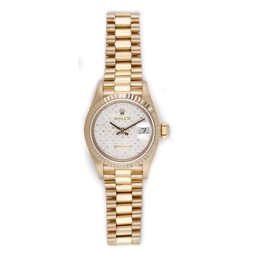 Rolex President  Ladies Watch with Genuine Pleiade Diamond Dial 69178