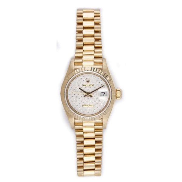 Rolex President  Ladies Watch with Genuine Pleiade Diamond Dial 69178