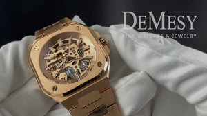 Bell & Ross Urban BR 05 Skeleton Mens Watch BR05A-PG-SK-PG/SPG