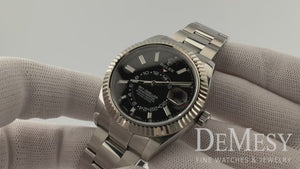 Rolex Sky-Dweller Stainless Steel Black Dial 326934