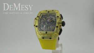Hublot Spirit of Big Bang Chronograph Men's Yellow Sapphire Watch 641.JY.0190.RT