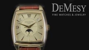 Patek Philippe Gondolo Annular Men's 18k White Gold Watch 5135G