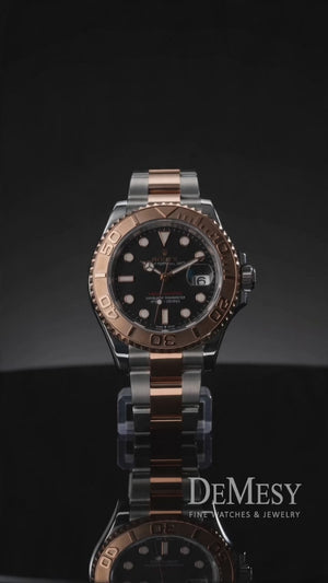 Rolex Yacht-Master Men's Stainless Steel & Rose Gold Watch 126621