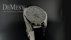 Jaeger-LeCoultre Master Calendar Men's Meteorite Stainless Steel Watch Q1558421 176.8.12.S