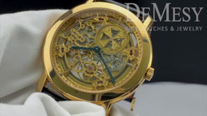 Vacheron Constantin Malte Skeleton Yellow Gold Watch