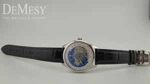 Jaeger LeCoultre Geophysic Universal Time Stainless Steel Men's Watch Ref Q8108420