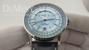 Breitling Navitimer GMT Automatic 41 Men's Stainless Steel Watch A32310171C1P1