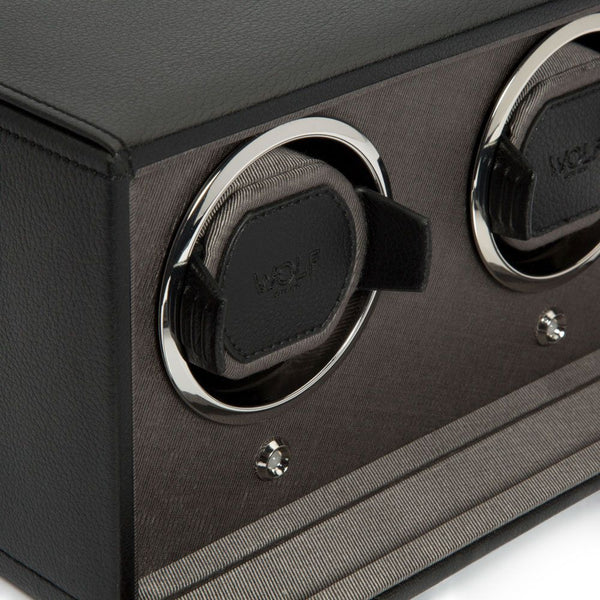 Cub Double Watch Winder With Cover