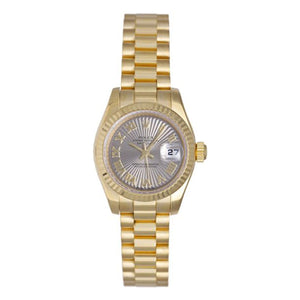 Rolex Ladies President 18k Yellow Gold Watch 179178