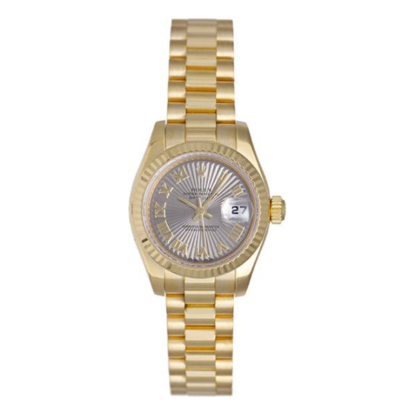 Rolex Ladies President 18k Yellow Gold Watch 179178