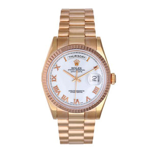 Rolex Men's Rose Gold Day-Date President 118235 Watch